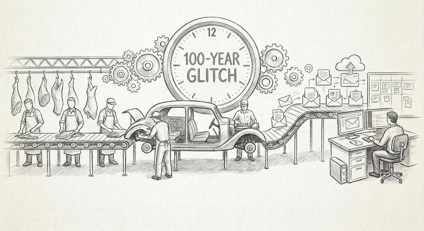 The assembly line that moved out of the factory and into your inbox