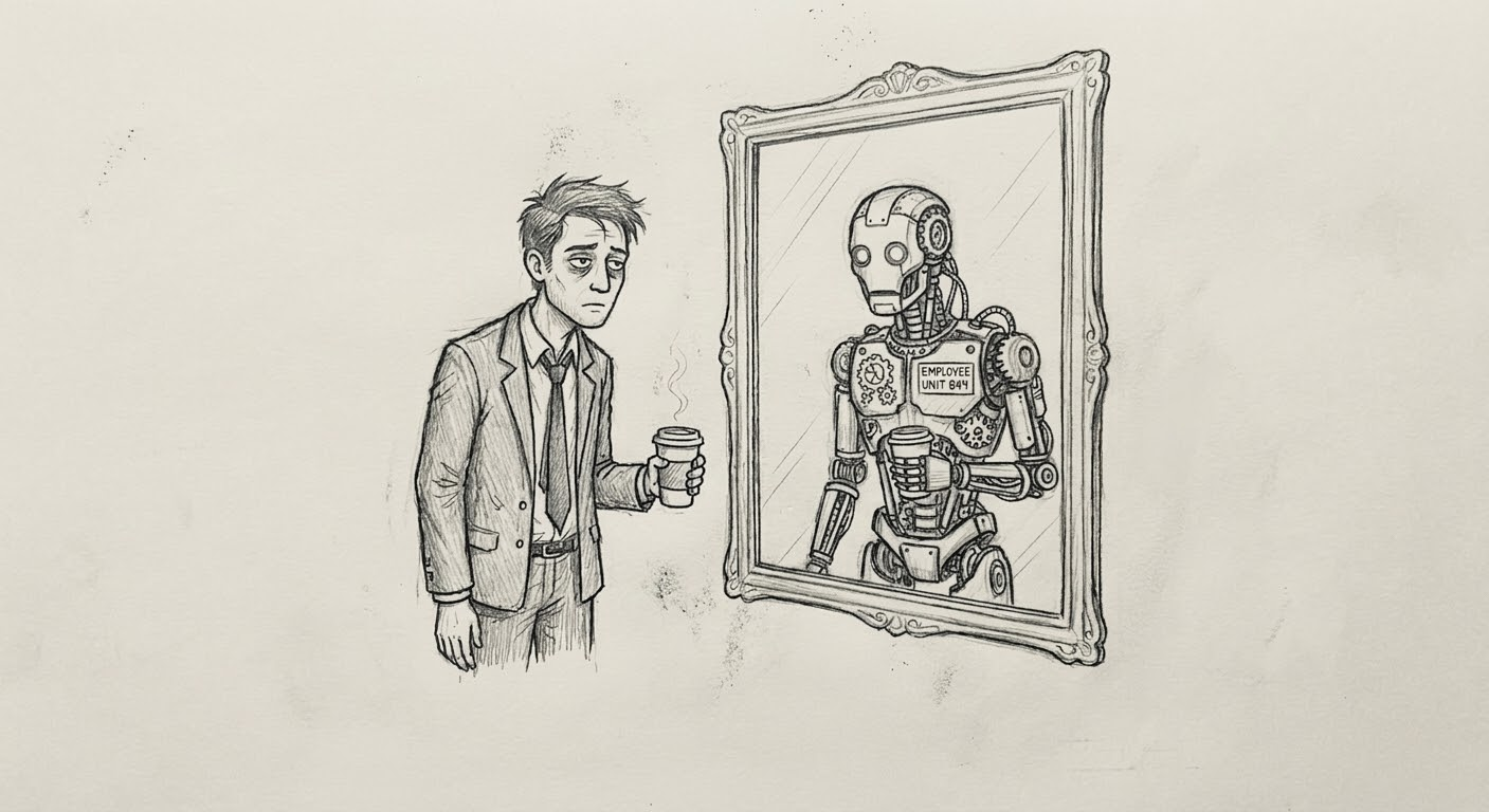 The three versions of you staring back from the mirror